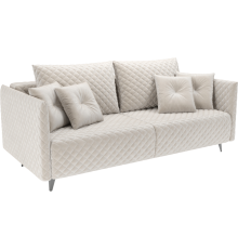 Диван Mebel-Ars Вашингтон бархат бежевый star velvet 6 light beige