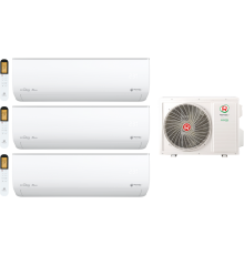 Мультисплит-система Royal Clima Multi Gamma Gloria 3TFM-25HN/OUT на три комнаты (21 м2 + 21 м2 + 26 м2)