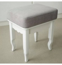 Банкетка Wissar Асти молочный дуб, ткань verona light grey