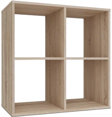 Стеллаж Mebel-Ars Калакс 2х2, 73х39 дуб сонома