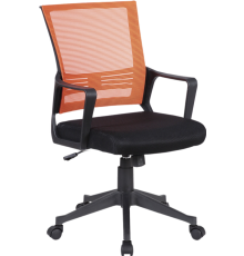 Компьютерное кресло BRABIX Balance MG-320 черное, оранжевое