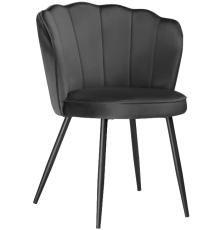 Стул Woodville Coral grey, ножки black