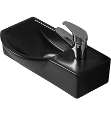 Рукомойник Weltwasser WW Aisbach 7940 MT-BL R матовый черный