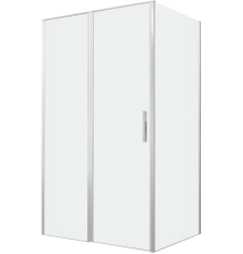 Душевой уголок Allen Brau Priority 120x90, профиль серебро браш, стекло прозрачное