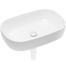 Раковина Lavinia Boho Bathroom Sink 21520044 с сифоном и донным клапаном, белый матовый