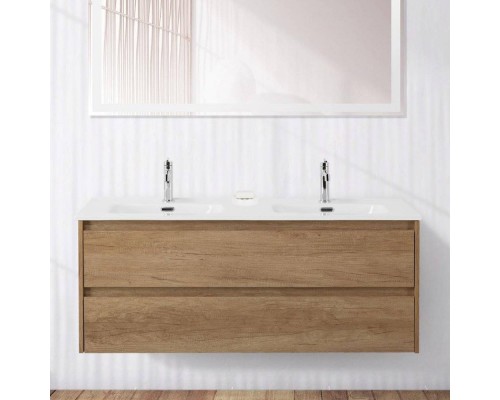 Тумба под раковину BelBagno Kraft 120 для двоих, rovere nebrasca nature