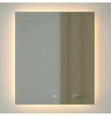 Зеркало Defesto Glow DF 2516S 60х70 с LED-подсветкой, 3000 K, сенсорный выключатель