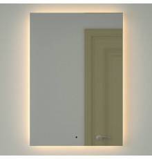 Зеркало Defesto Glow DF 2519R 70х100 с LED-подсветкой, 3000 K, инфракрасный выключатель