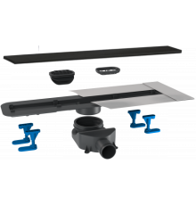 Душевой трап (лоток) BETTOSERB Frameless Line 750 черный матовый