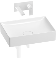 Комплект Wellsee Pure BY 201002695 С ВНУТРЕННЕЙ ЧАСТЬЮ, глянцевый белый, матовый белый, 4 в 1