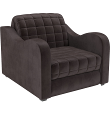 Кресло-кровать Mebel-Ars Барон №4 бархат шоколадный star velvet 60 coffee