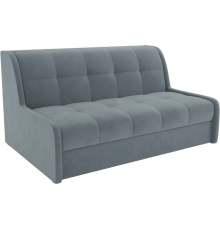 Диван Mebel-Ars Барон №6 велюр серо-синий hb-178 26