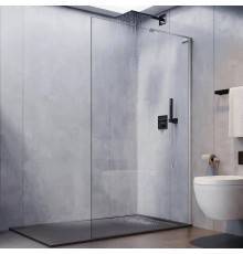 Душевая перегородка Veconi Korato KR77-90-01-C8 90 см, профиль матовый хром