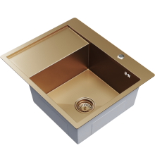 Мойка кухонная Mixline Pro 552928 R бронза
