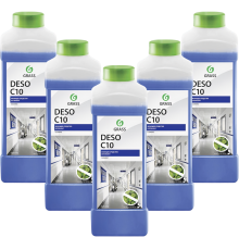 Набор Grass Дезинфицирующее средство Grass Deso C10 1 л 5 шт