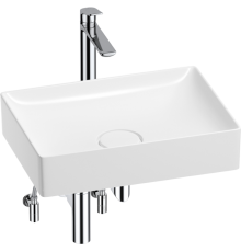 Комплект Wellsee Pure BY Wellsee 201004416 глянцевый белый, хром, 5 в 1