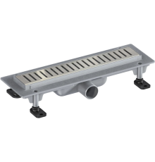 Душевой трап Good Door ТЛ00007 44,5x5,3 см, серый