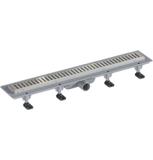 Душевой трап Good Door ТЛ00006 84,5x5,3 см, серый