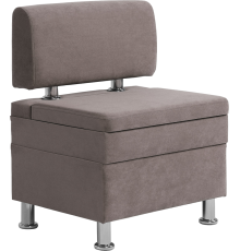 Кухонный диван Norta Hippo 60x49x77 см велюр vivaldi 5