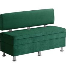 Кухонный диван Norta Hippo 120x49x77 см велюр vivaldi 11