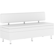 Кухонный диван Norta Hippo 150x49x77 см экокожа nitro wite