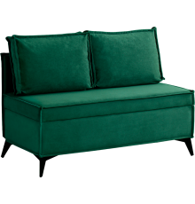 Кухонный диван Norta Loft XS 113x59x80 см велюр vivaldi 11