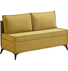 Кухонный диван Norta Loft XS 133x59x80 см велюр vivaldi 33