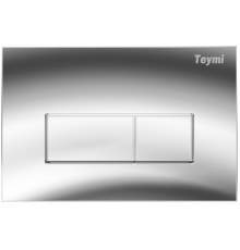 Кнопка смыва Teymi Helmi T70202CH хром глянец