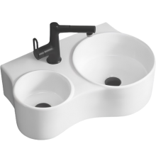 Раковина Ceruttispa Double Napoli 9706 белый