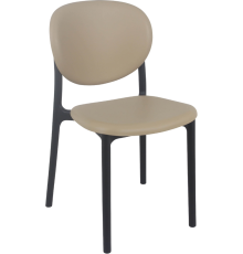 Стул Sheffilton SHT-S180 бежевый, черный