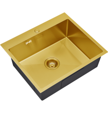 Мойка кухонная S.K.Sanitary SKS 5951 BRONZE с сифоном