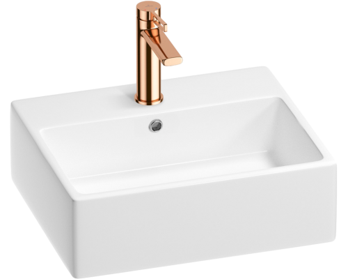 Комплект Wellsee Graceful Pro 201000784 глянцевый белый, розовое золото, 2 в 1