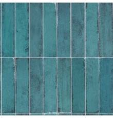 Плитка настенная Monopole Ceramica Martinica Turquoise глянцевая 7,5х30