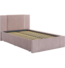 Кровать Mebelson Хлоя 120x200 см, нежно-розовый