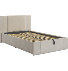 Кровать Mebelson Хлоя 120x200 см, с подъемным механизмом, крем