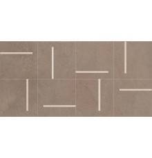 Декор Creto Naomi Choco матовый 30x60, коричневый