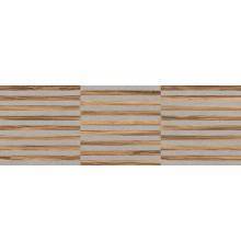 Плитка настенная Creto Chloe Wood матовая, ректифицированная 30х90 бежевая