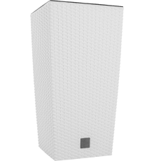 Горшок для цветов Prosperplast Rato Square DRTS400-S449 white, 91,5 л