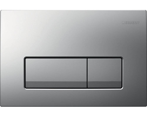 Кнопка смыва Geberit Delta 51 115.105.46.1 хром матовый (Ненадлежащее качество: отсутствует крепление, потертости)