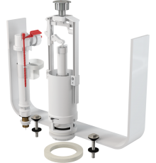 Механизм смыва для бачка AlcaPlast SA2000SK 1/2" CHROM
