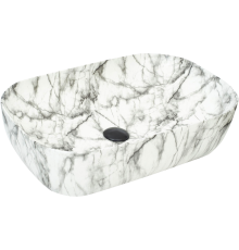 Раковина Weltwasser WW Elbach 2143P M805 белая, под мрамор