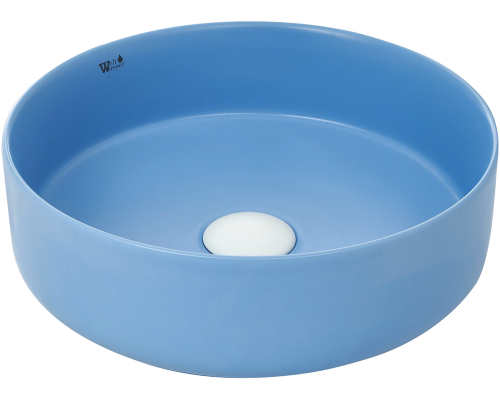 Раковина Weltwasser WW Elbach 3134 MBL матовая голубая