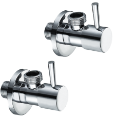 Вентили IB Rubinetterie Doccia SH010CC угловые, chrome