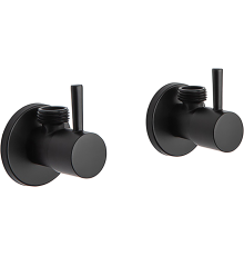 Вентили IB Rubinetterie Doccia SH010NP угловые, matt black