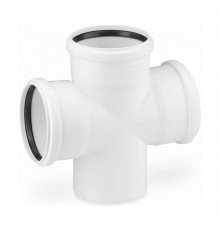 Крестовина Rehau RAUPIANO plus Ø125/Ø110/Ø110/45°, REHAU. 11235941001