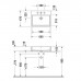Duravit Vero Air Раковина 60х47см., подвесная, без отв. с переливом, цвет: белый. 2352600060