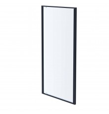 Душевая дверь в нишу AQUATEK AQ ARI PI 10020GM 100х200 см, профиль оружейная сталь, стекло прозрачное