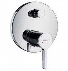 Hansgrohe Metris S Смеситель для ванны однорычажный, встраиваемый, внешняя часть, цвет: хром. 31465000