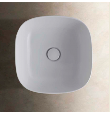 Globo T-Edge Раковина-чаша 38х38х16 см, без отв., на столешницу, цвет: белый. FI024BI,  B6Q38.BI*0