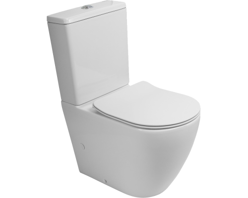 Унитаз-компакт BelBagno Sfera-r BB2141CP-TOR безободковый, крышка BB2034SC с микролифтом, бачок BB2141T Унитаз-компакт BelBagno Sfera-r BB2141CP-TOR безободковый, крышка BB2034SC с микролифтом, бачок BB2141T